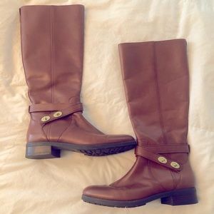 Coach knee-high boots